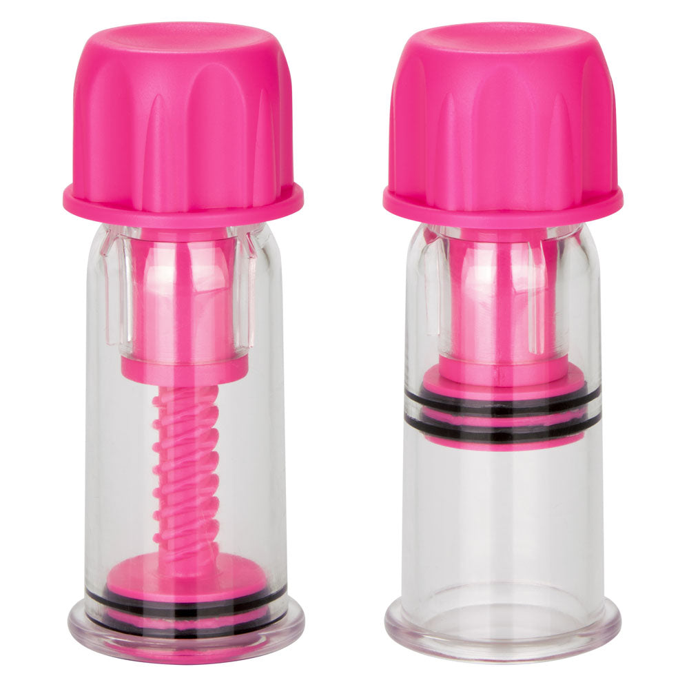 Vacuum Twist Suckers - Pink