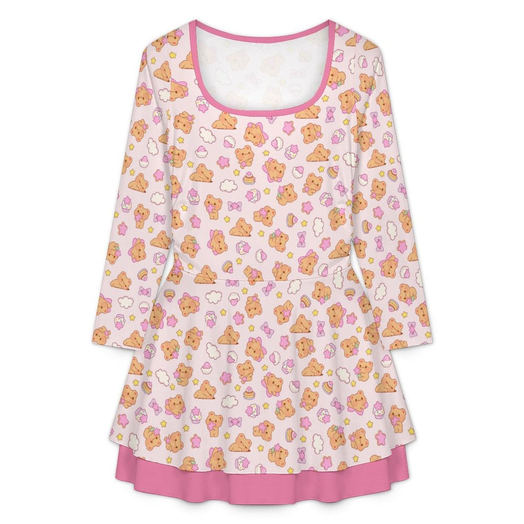 Bearly Adorable Ruffle Play Dress