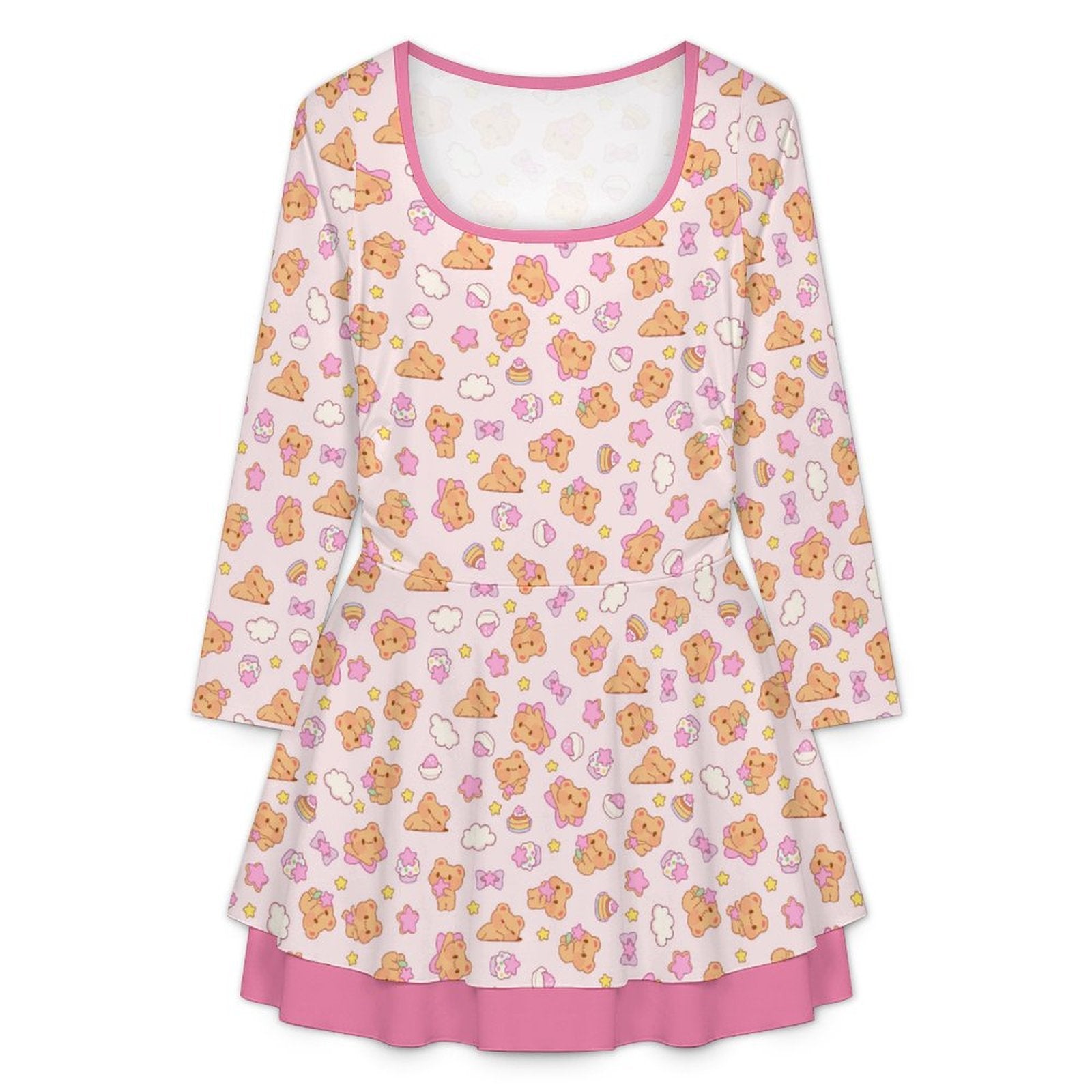 Bearly Adorable Ruffle Play Dress