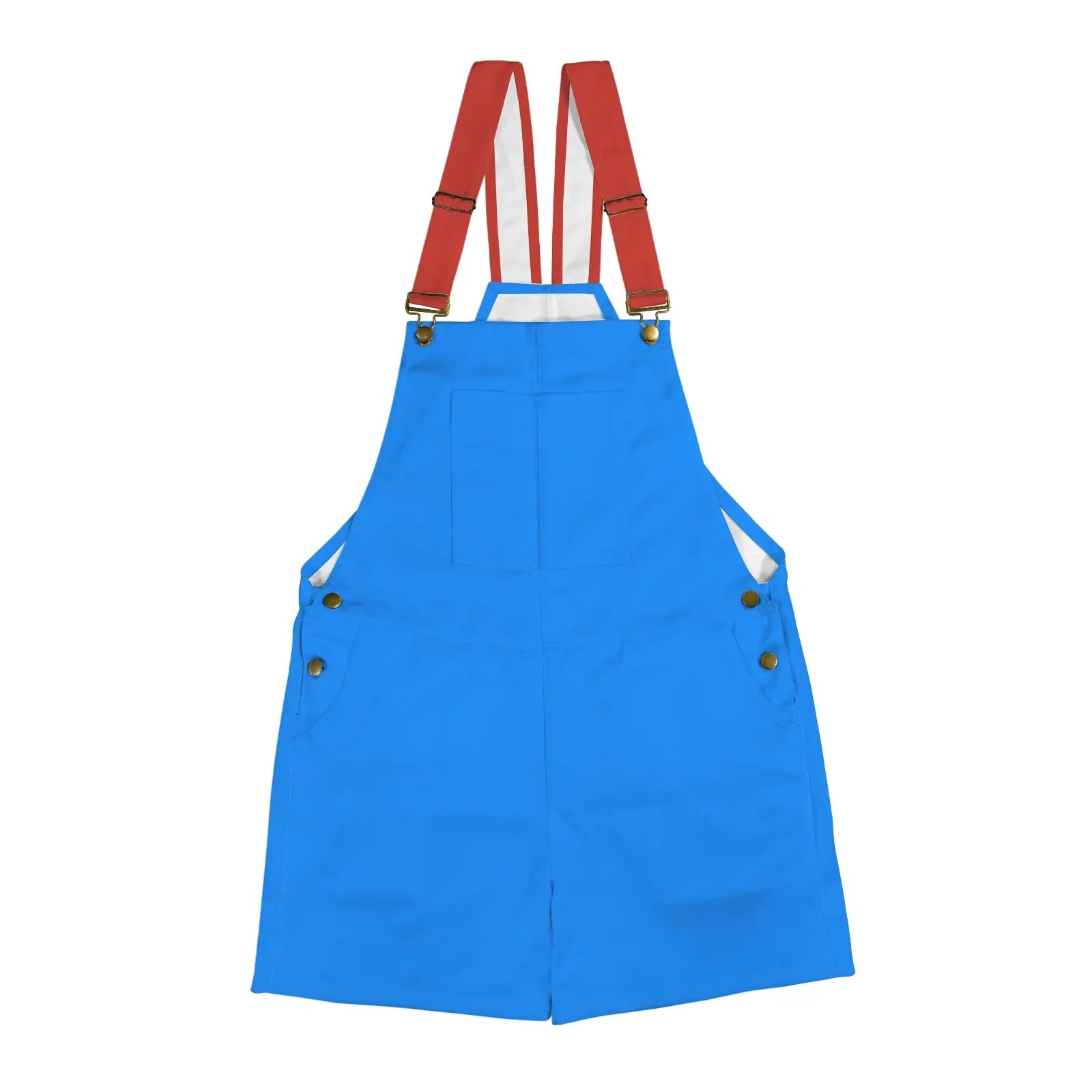 Classic Blue & Red Unisex Huggeralls