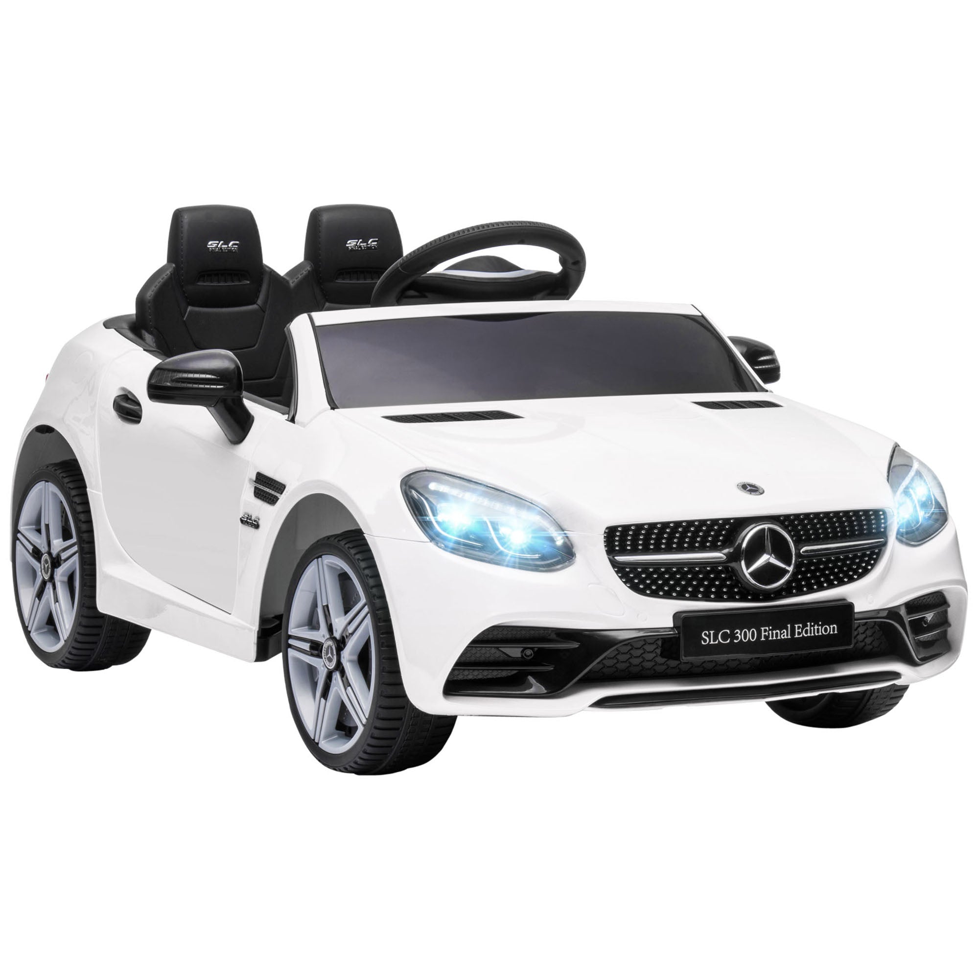 Electric Ride-On Car for Kids with Remote Control, Dual Motors, Music and Lights