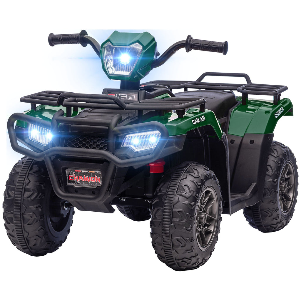 12V Kids ATV with Music, Headlights, and Forward/Backward Function - A Fun Ride for Young Adventurers!