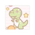 Cute Space Dinosaur Post-it® Note Pad