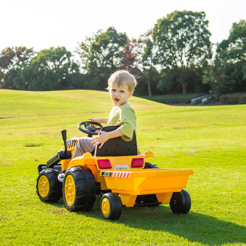 12V Magic Cars Excavator 1 Seater Ride-on
