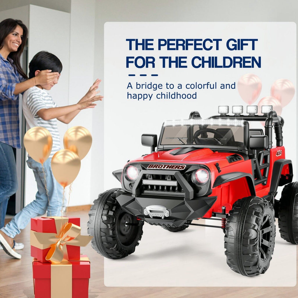 12V/24V Electric Jeep Truck ATV for Kids with Parent Remote Control - Fun and Safe Ride-On Toy