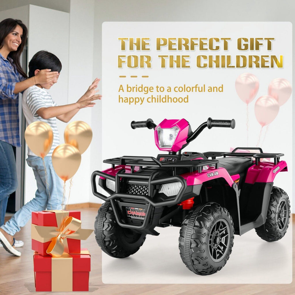Electric 4 Wheeler ATV Car Jeep Truck for Kids - 12V/24V Battery Powered Ride-On Toy