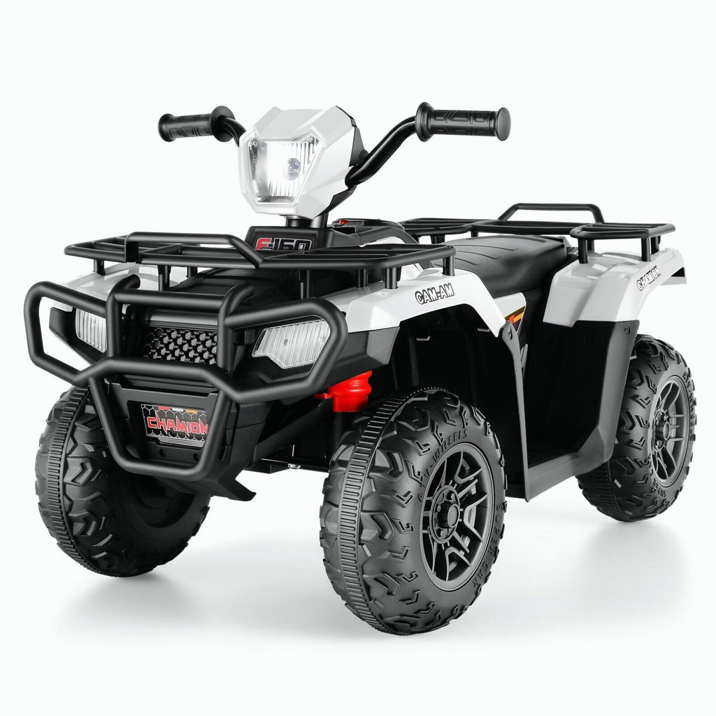 Electric Ride-On Jeep Truck for Kids: 12V/24V ATV Toy with Four-Wheel Drive