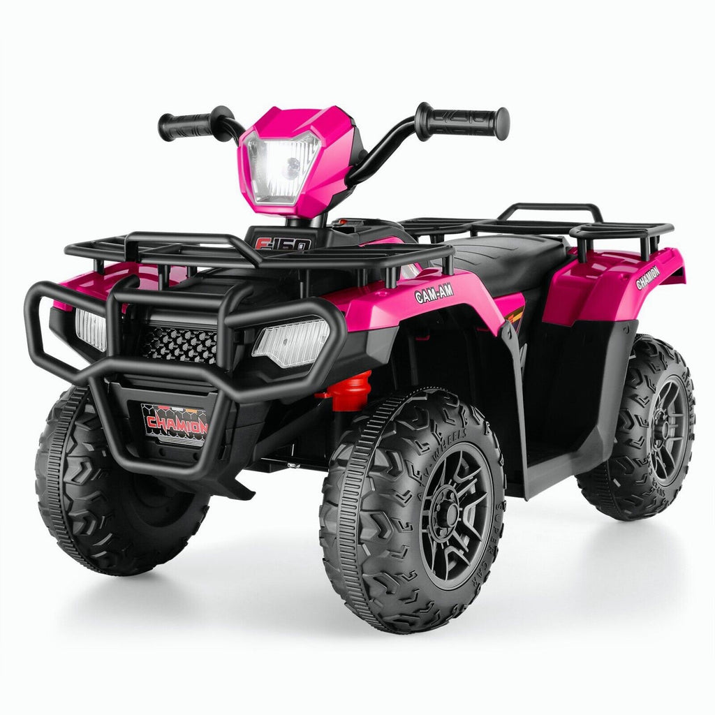 Electric Ride-On Jeep Truck for Kids: 12V/24V ATV Toy with Four-Wheel Drive
