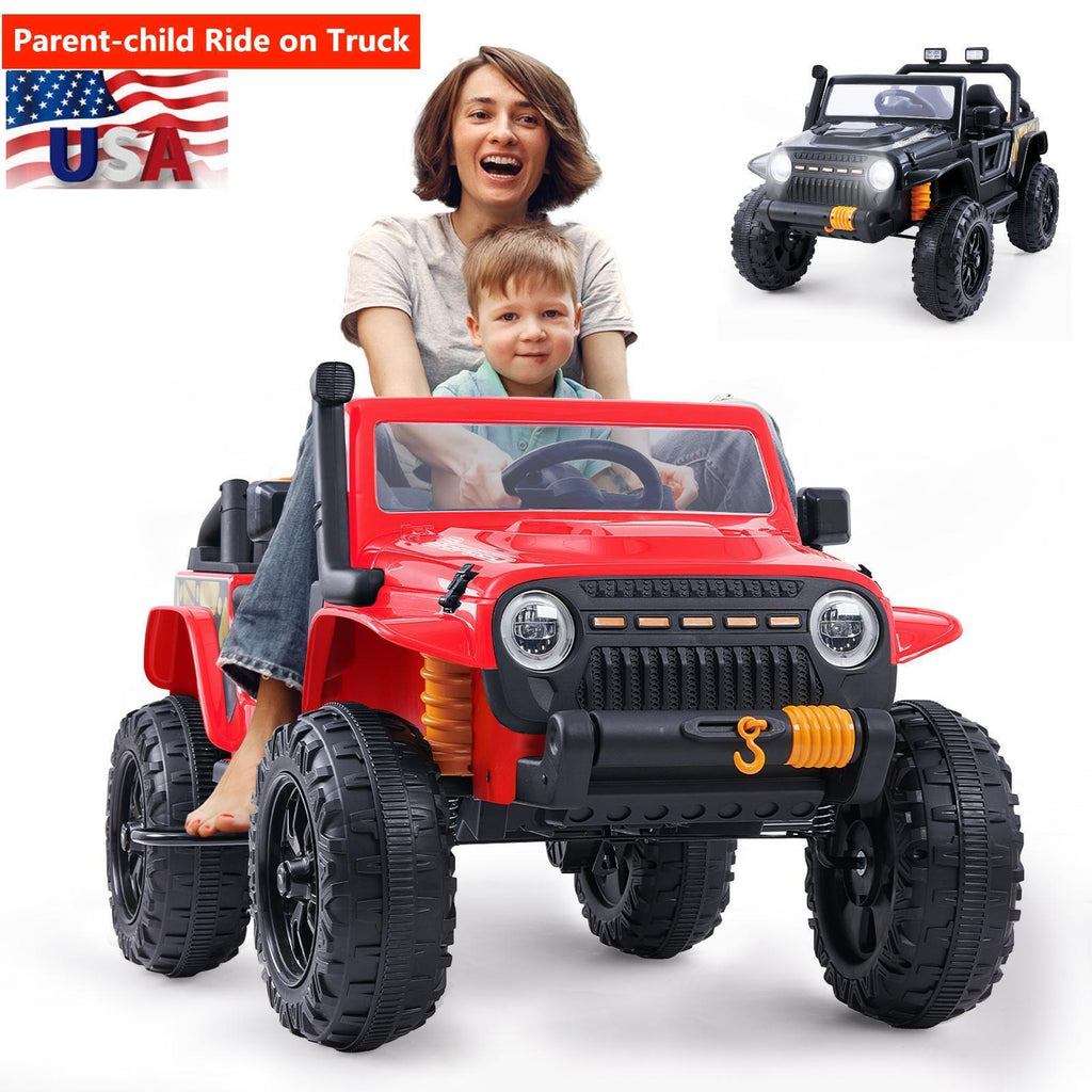 12V Battery Powered 2 Seater Kids Ride On Truck with Remote Control