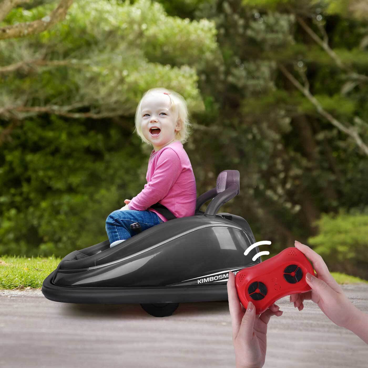 12V Battery Powered Electric Bumper Car for Kids with Dual Joystick Control