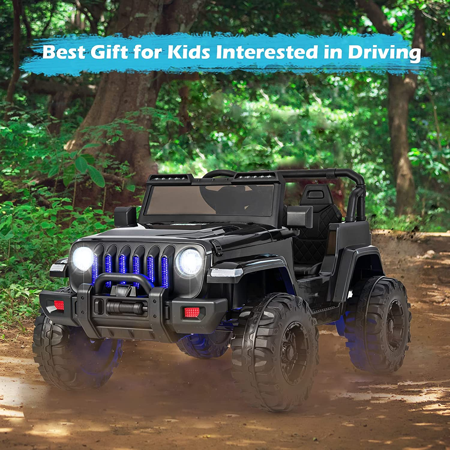 12V Battery Powered Electric Ride-On Truck for Kids with 2.4G Remote Control