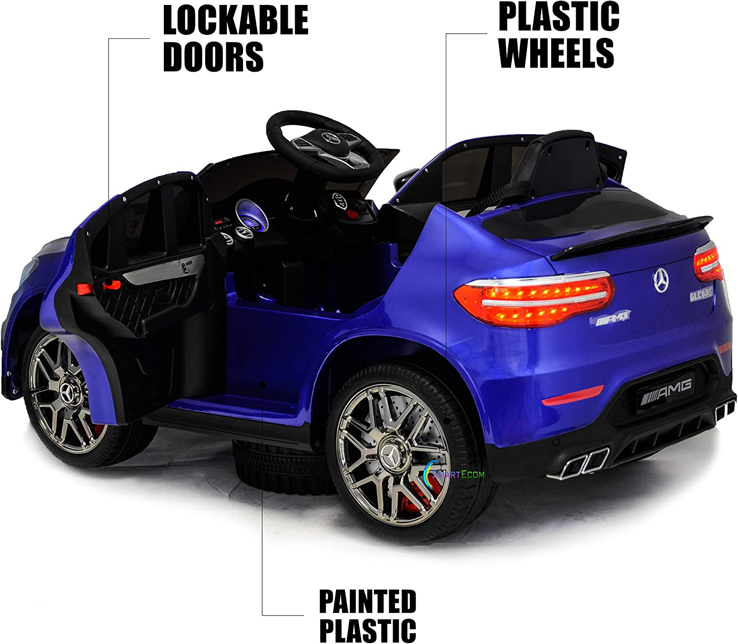 12V Battery Powered Ride on Toy Car for Kids with Remote Control and License