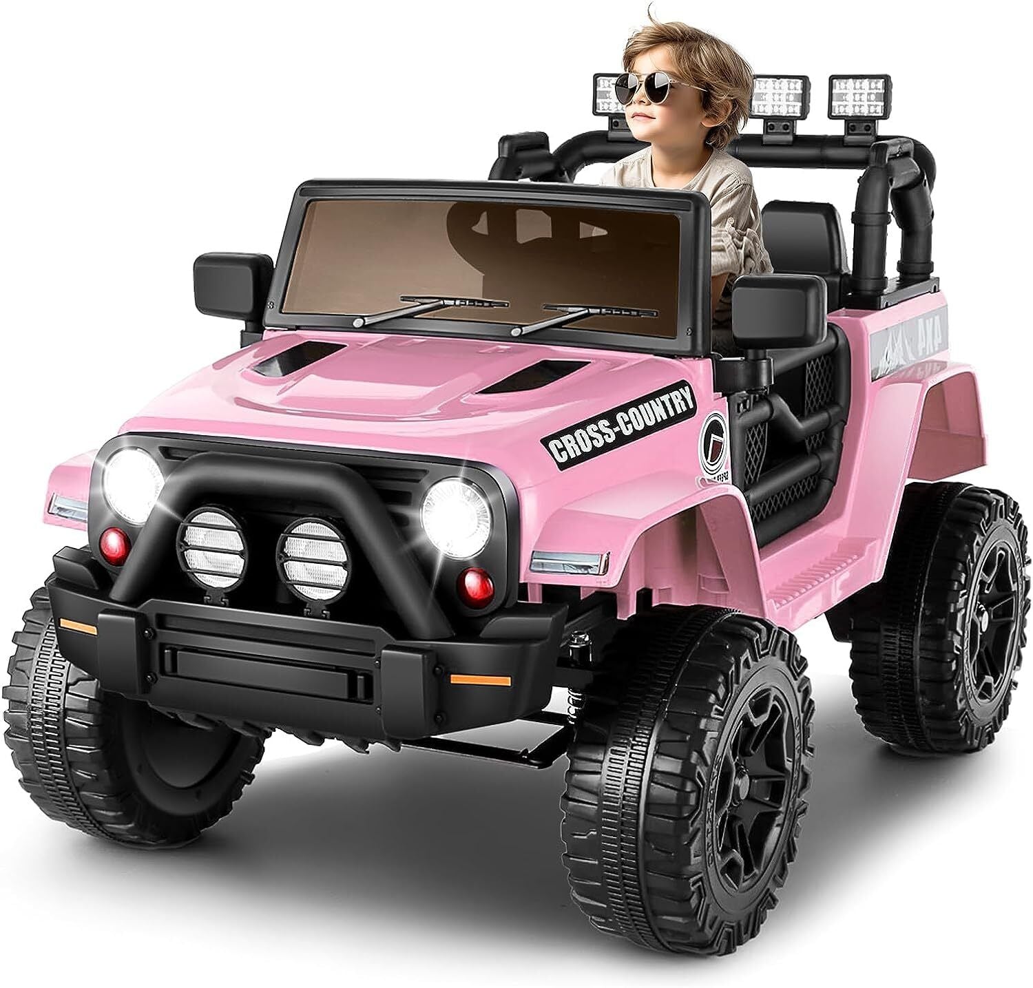 12V Battery Powered Electric Ride-On Truck for Kids with Remote Control
