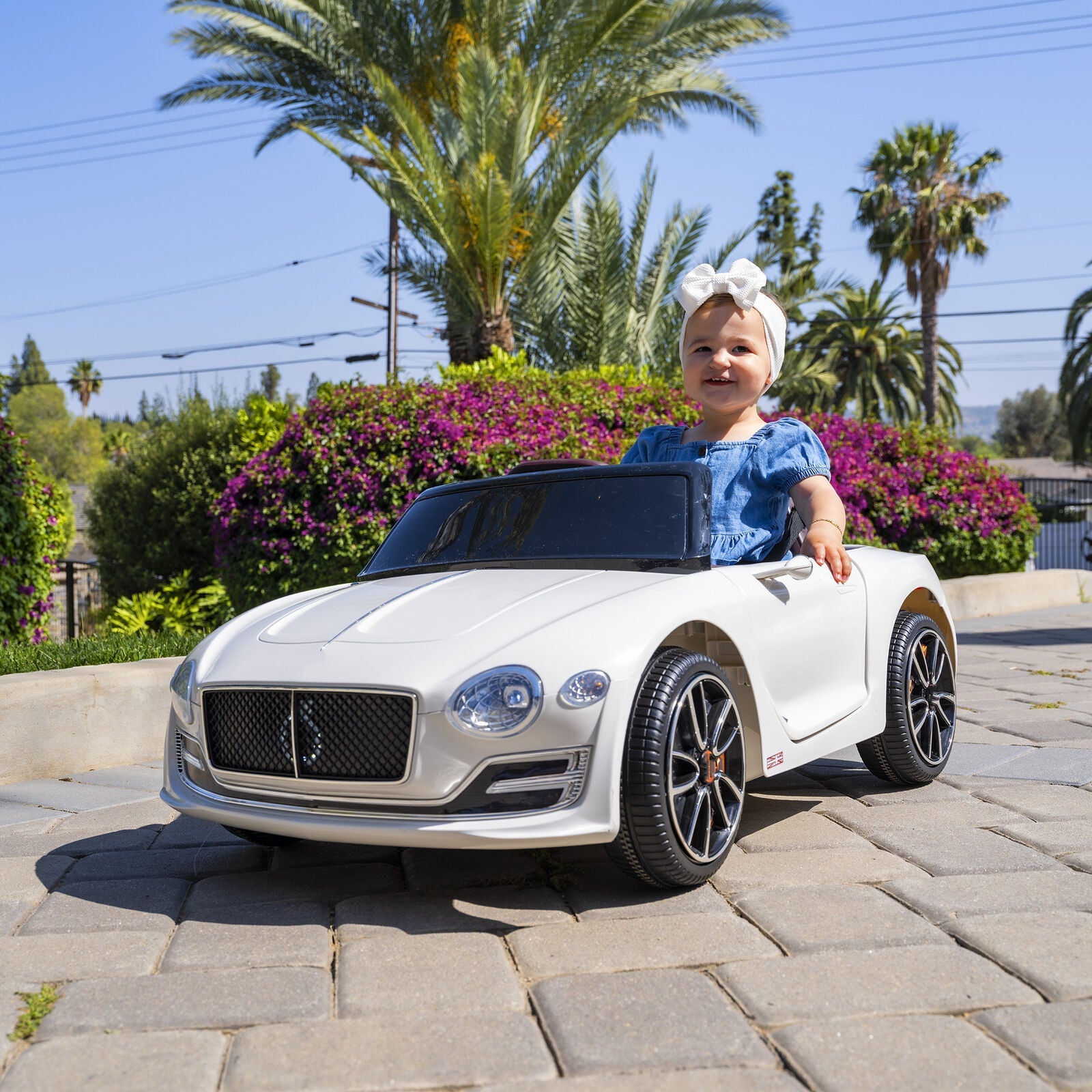 12V Bentley Style Kids Ride On Electric Car with 2.4G Remote Control