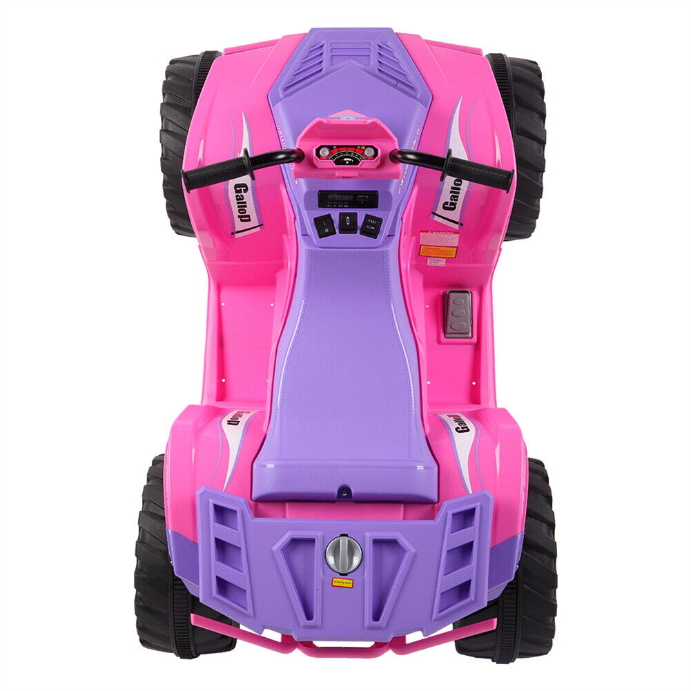 12V Electric ATV 4 Wheeler Ride-On Toy with Music for Kids