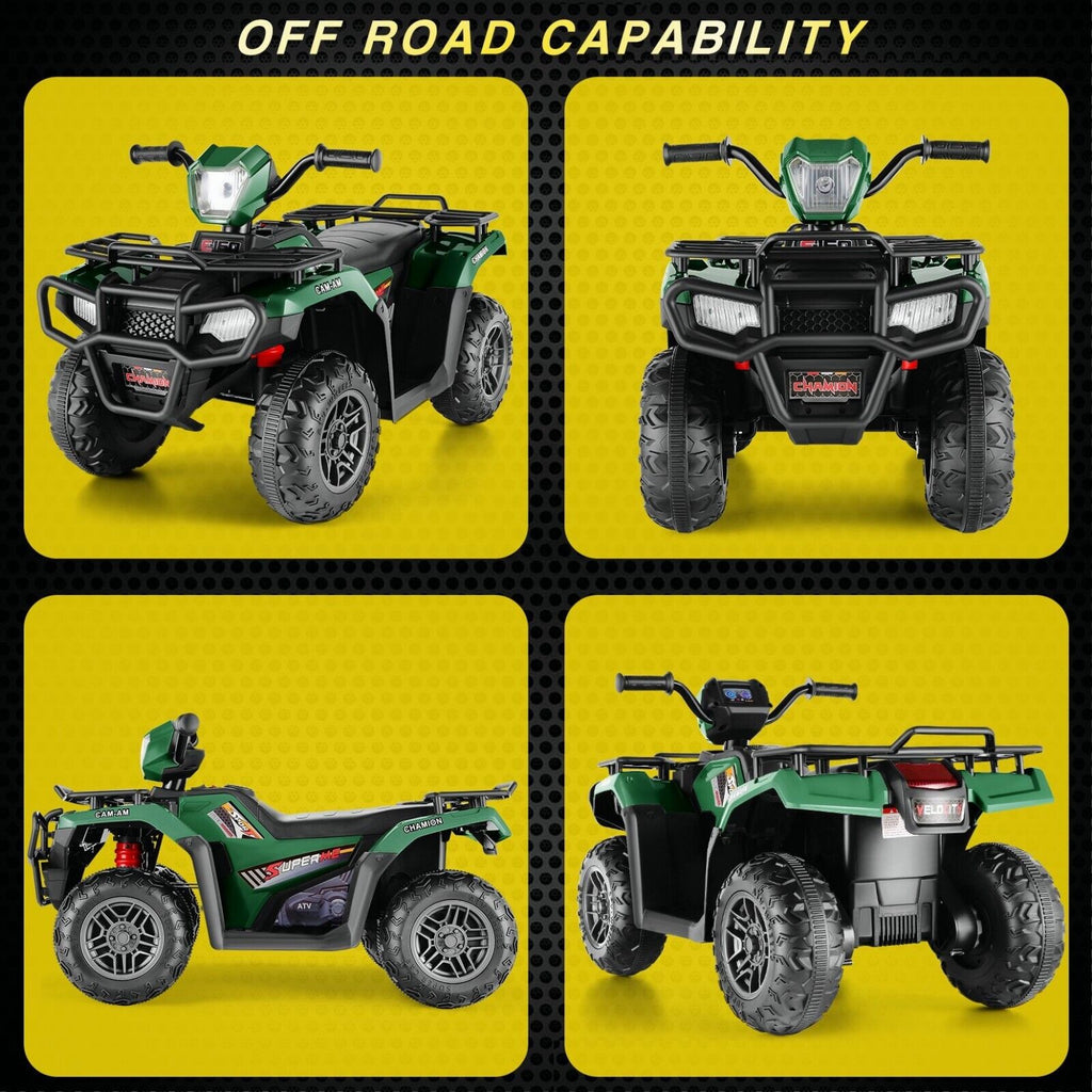 12V Battery Powered Electric ATV Quad Ride-On Car for Kids - Fun and Adventure on Wheels!