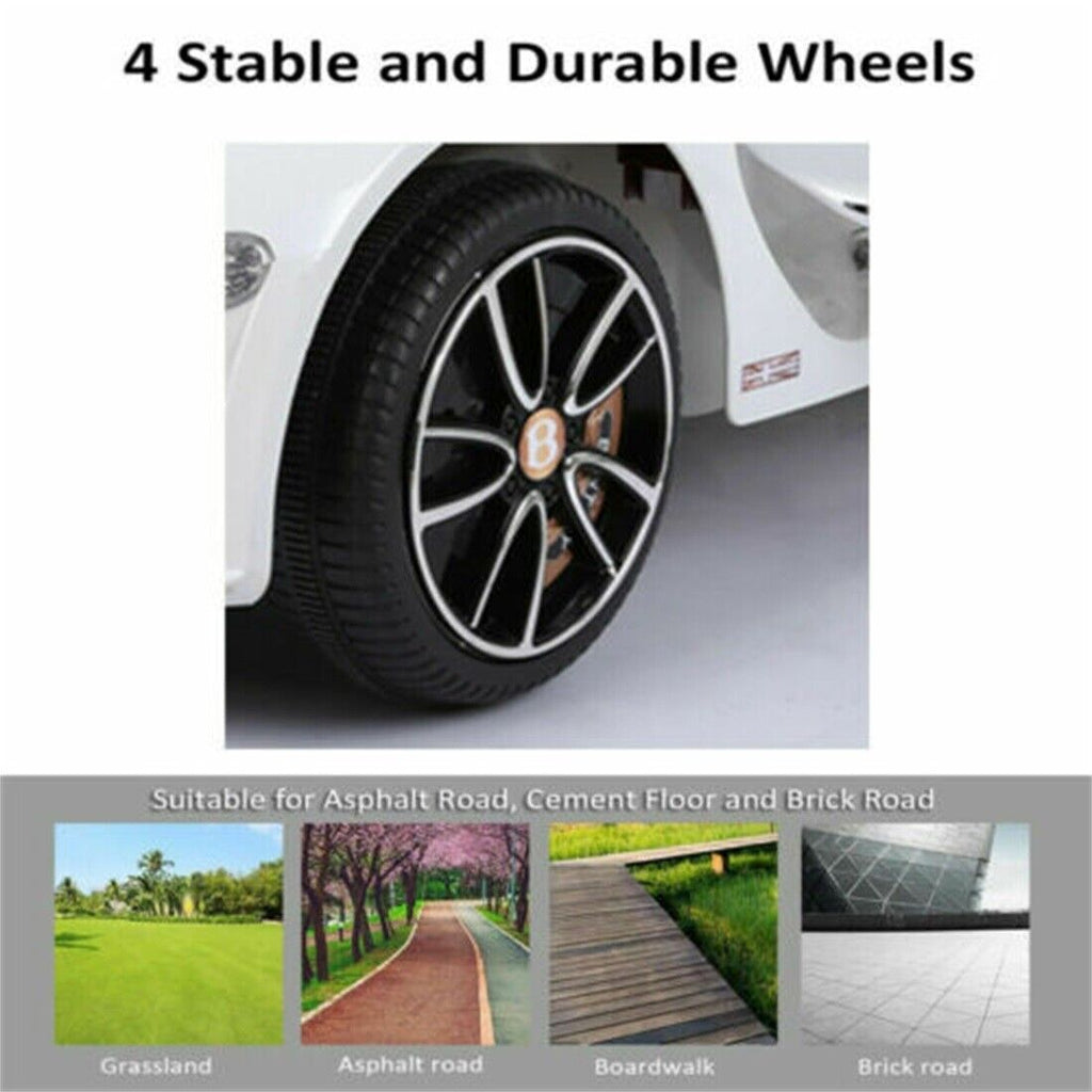 12V Bentley Style Kids Ride On Electric Car with 2.4G Remote Control