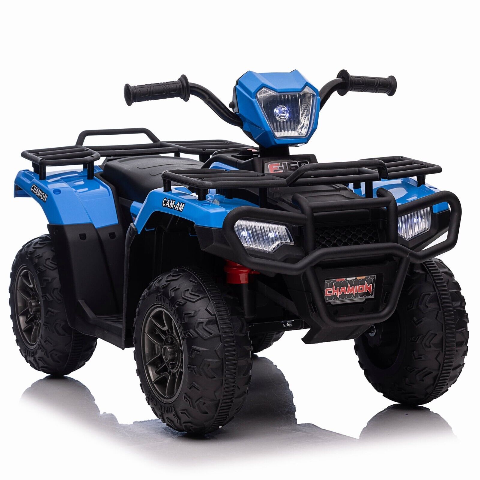 12V Electric ATV Quad for Kids Ages 3-6 in Sleek Black Design
