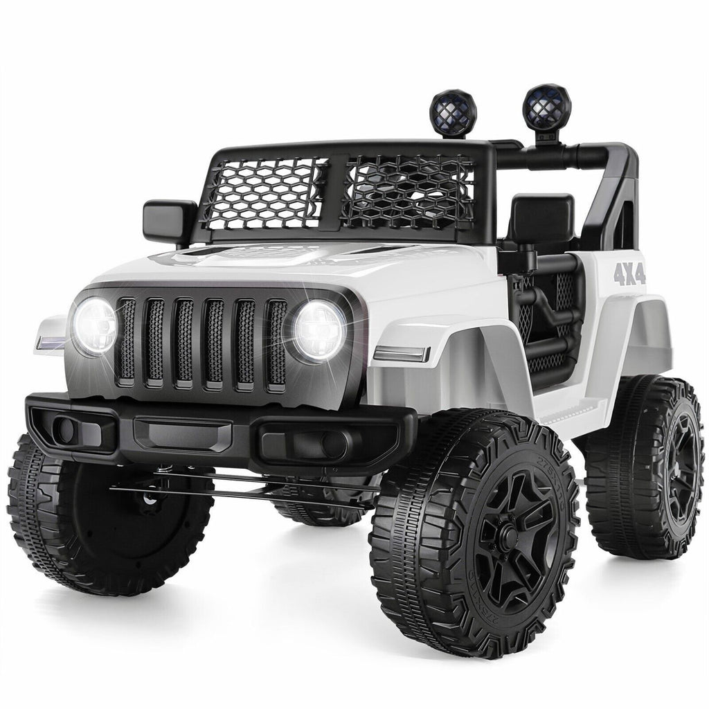 Electric 12V Battery-Powered Ride-On Car with Remote Control and MP3/USB Compatibility - Perfect Gift for Kids