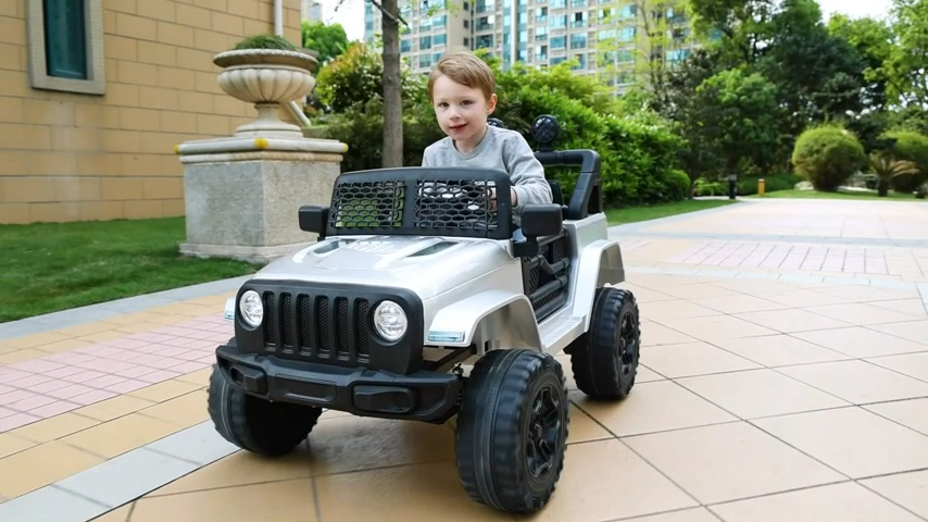 12V Electric Ride On Truck with Remote Control and MP3 Player for Kids