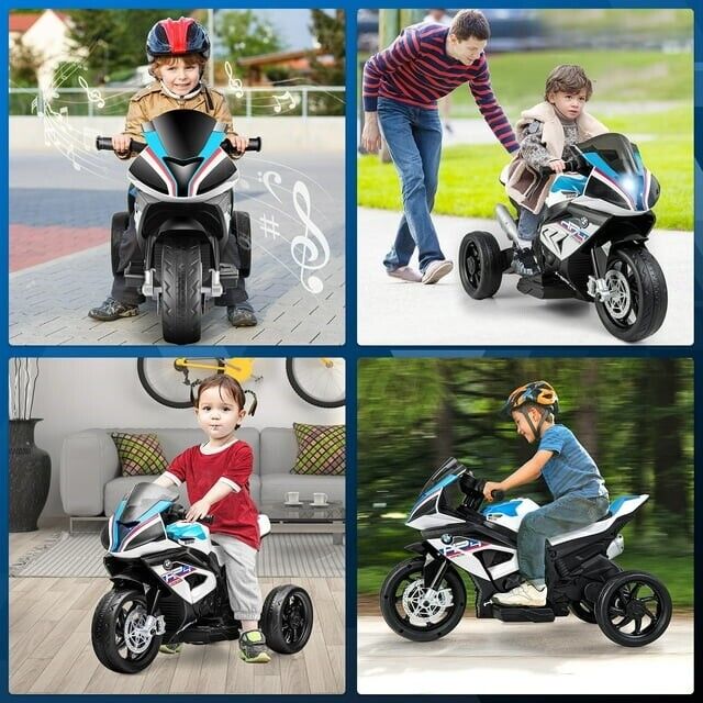 12V Electric Kids Ride On Motorcycle - Perfect Christmas Gift!