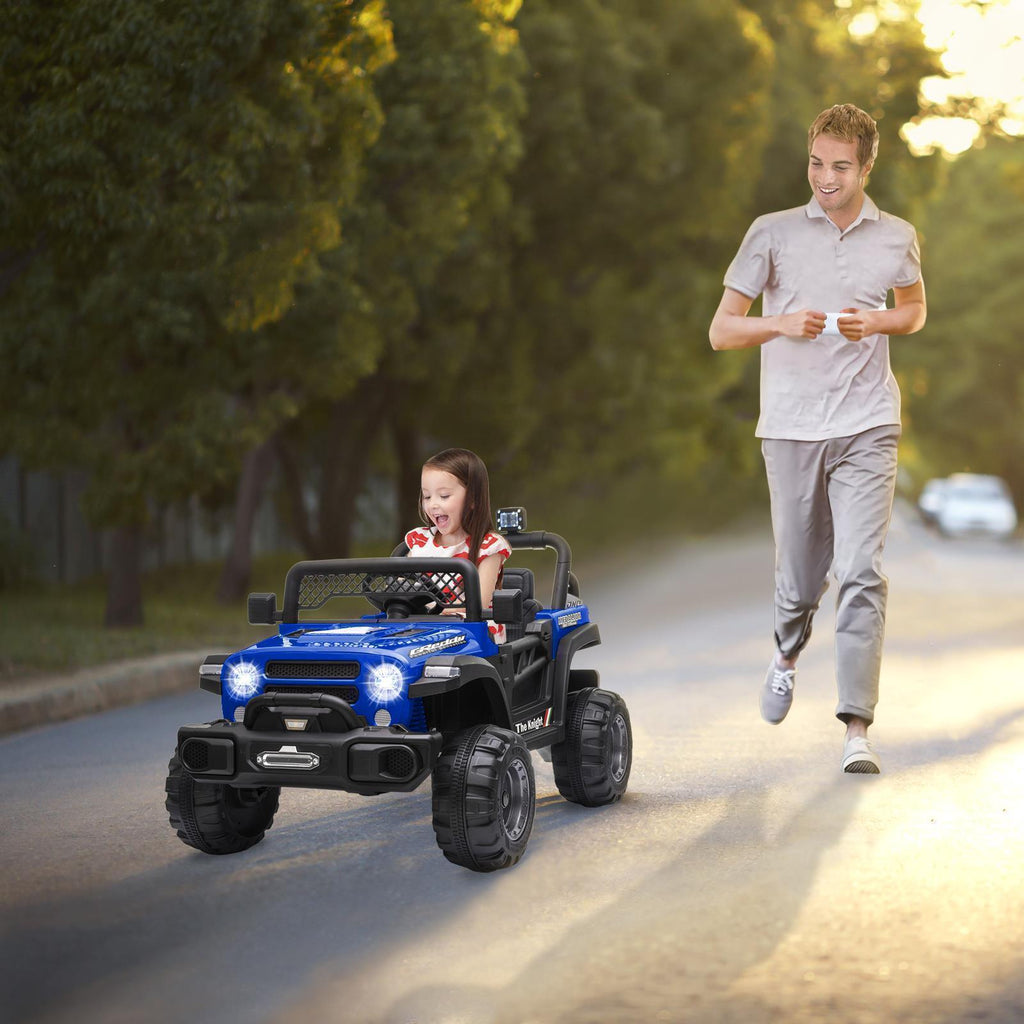 12V Electric Kids Ride On Truck Car Toy with Remote Control and 3 Speed Options