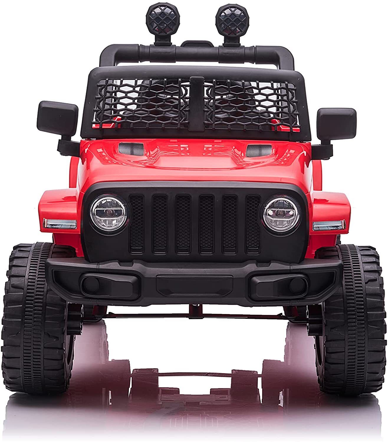 12V Electric Kids Ride On Truck with Remote Control and LED Lights