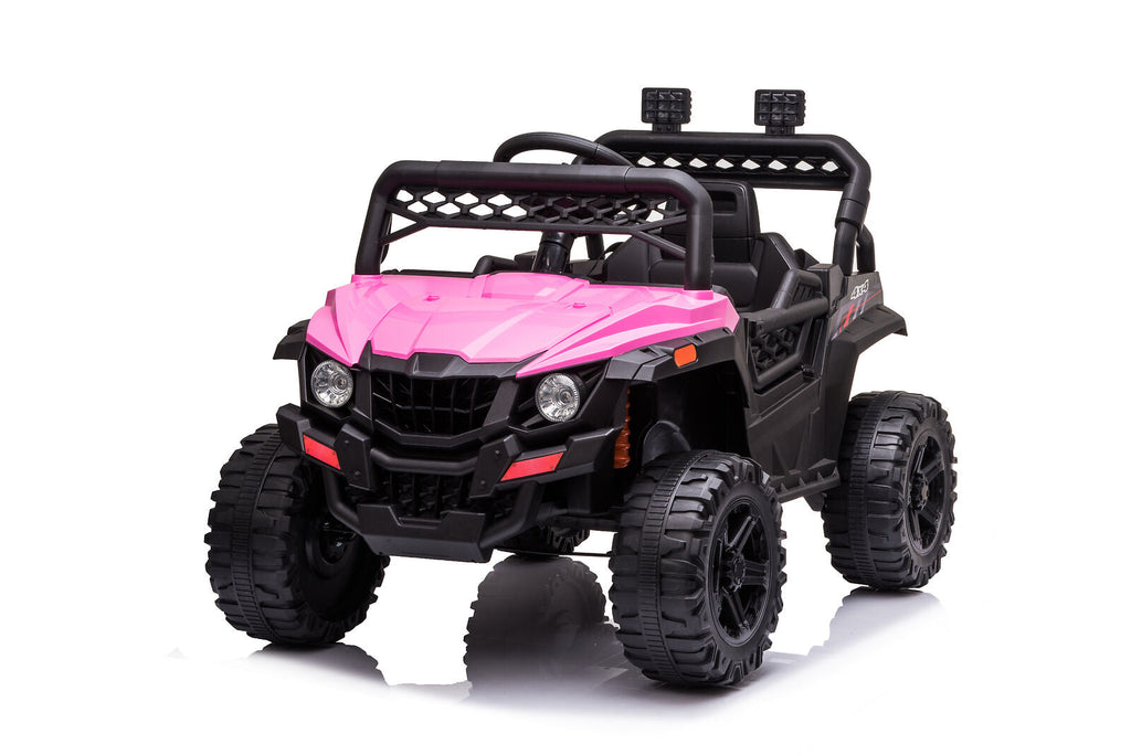 12V Electric Kids Truck Car with Remote Control, FM/LED Lights - Perfect Xmas Gift!