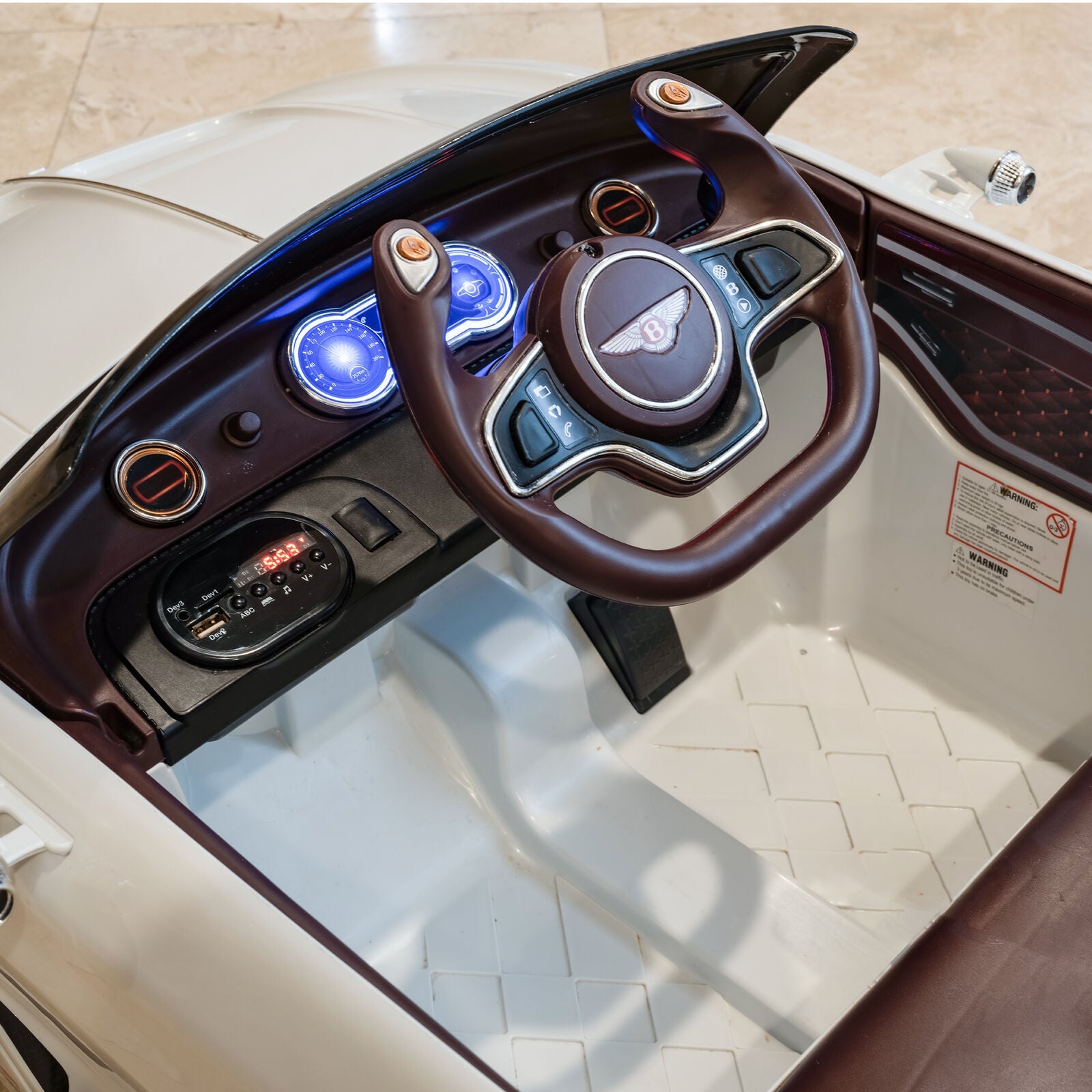 12V Electric Licensed Bentley Style Kids Ride On Car with Remote Control