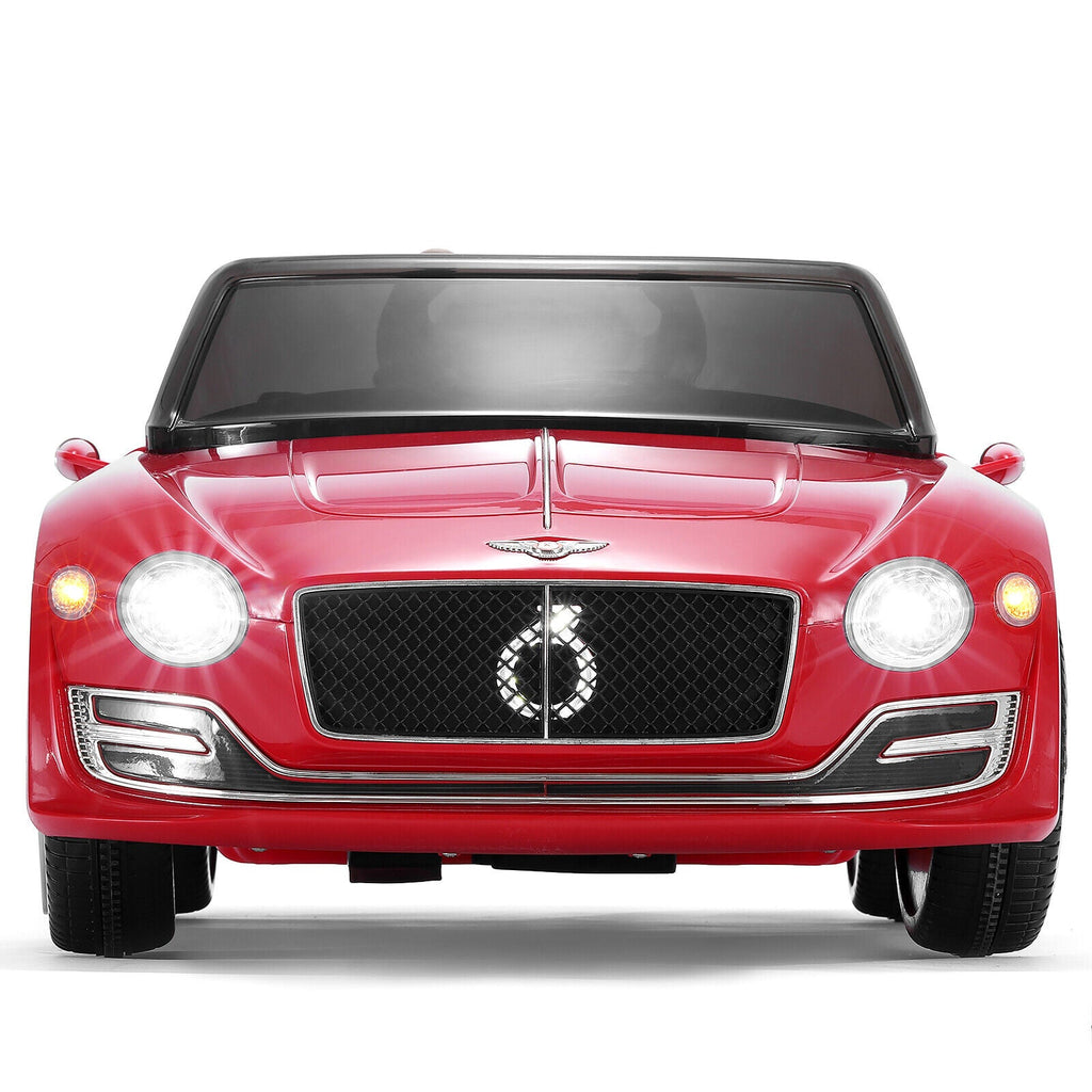 Licensed Bentley Style 12V Electric Ride-On Car with Remote Control - Battery Powered