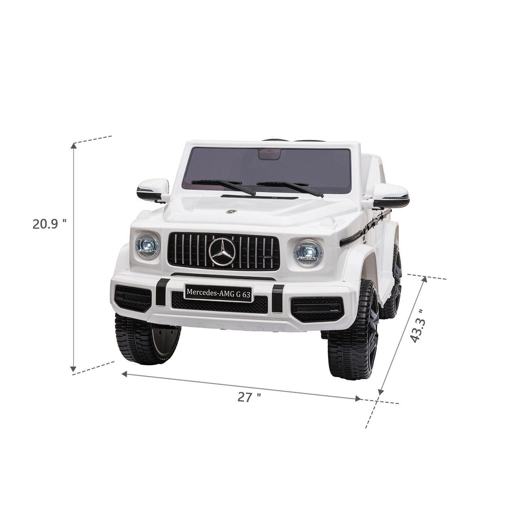 Licensed Mercedes Benz AMG Electric SUV Ride-On Car for Kids with Remote Control - 12V