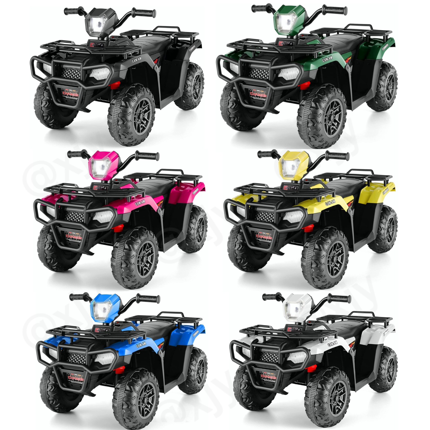 12V Electric Ride-On ATV for Kids with USB/MP3 Player - Perfect Gift for Ages 3-6!