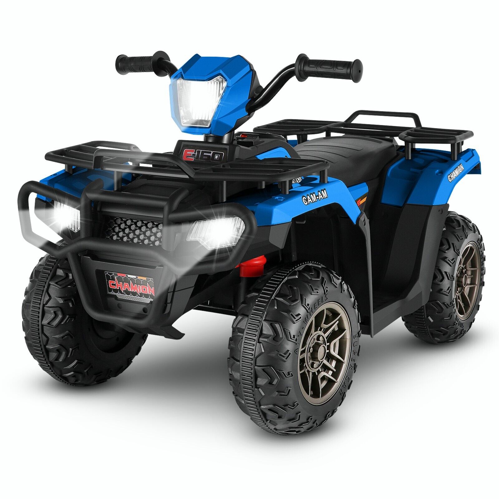 12V Electric Ride-On ATV Toy Car with USB/MP3 for Kids Ages 3-6