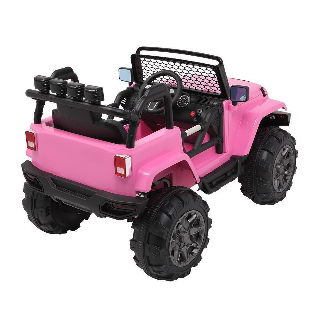 12V Electric Ride On Car for Kids with 4 Wheels, 3 Speeds, and Remote Control