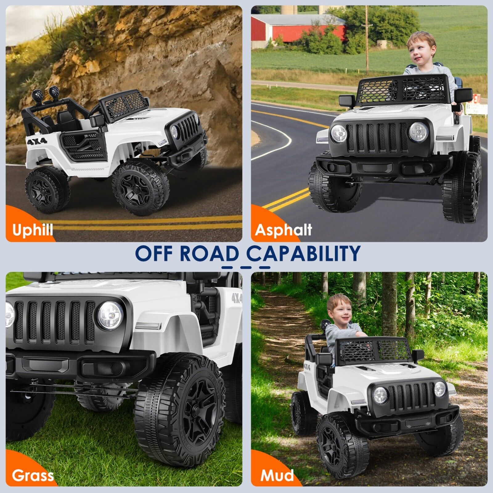 12V Electric Ride-On Car for Kids with Remote Control - Brand New Toy Vehicle