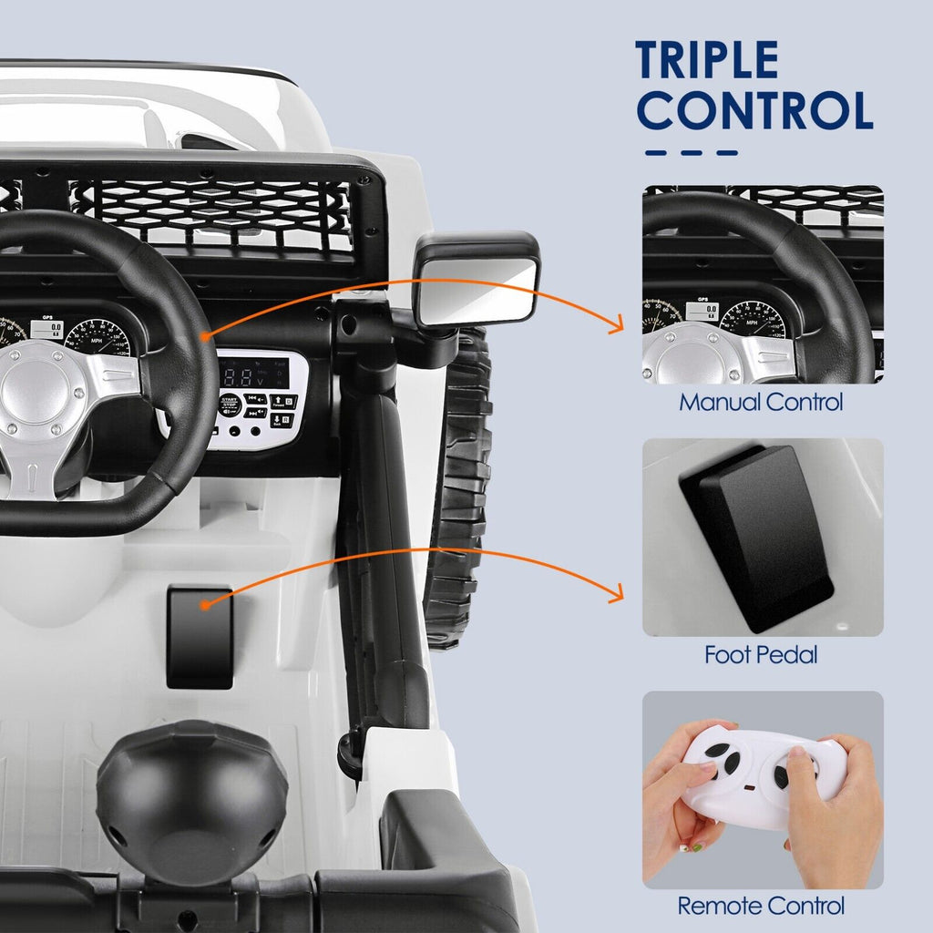 Electric Ride-On SUV for Kids Ages 3-6 with Remote Control
