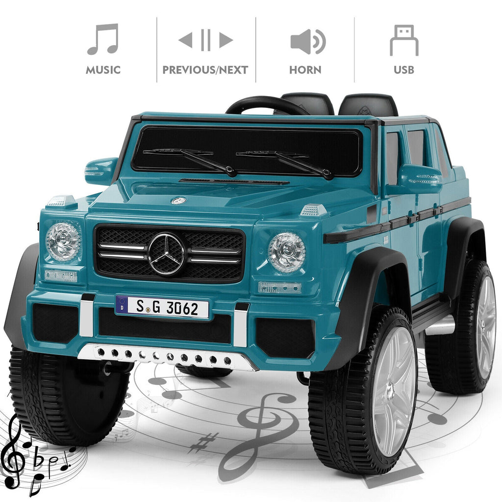 12V Electric Ride On Car Truck for Kids with MP3, USB, LED Lights, and Remote Control