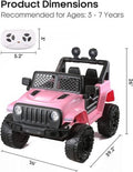 12V Electric Ride-On Toy Truck for Kids with Bluetooth MP3 and Remote Control