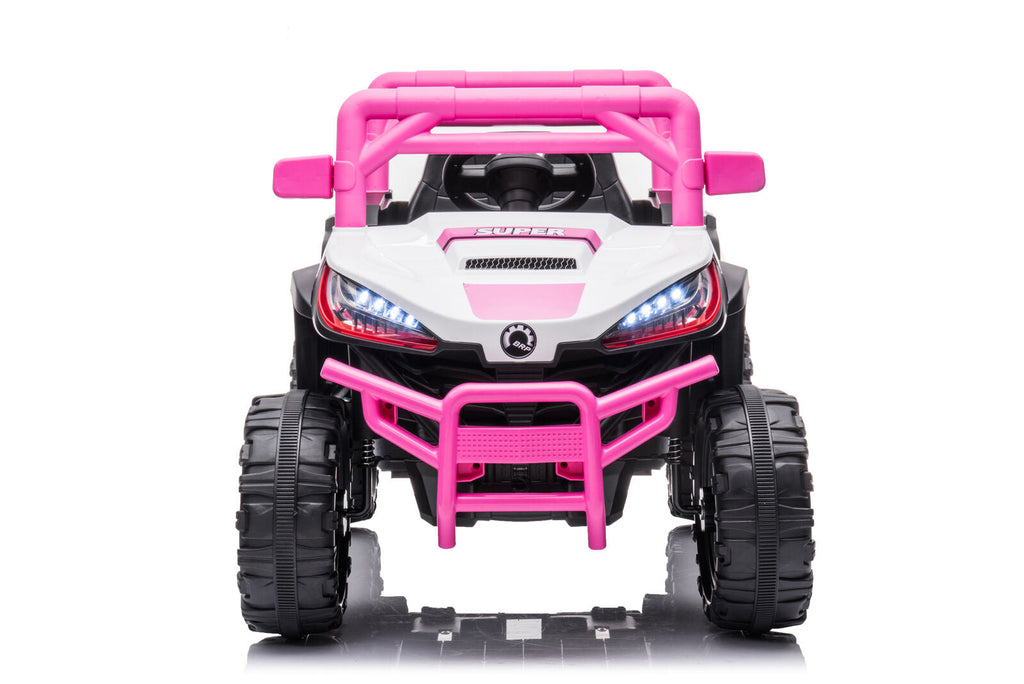 12V Electric Ride-On Truck for Kids with LED Headlights - Suitable for Ages 1-6