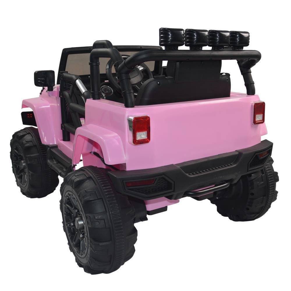 12V Electric Ride-On Truck for Kids with MP3, USB, and LED Lights - Available in 4 Colors!