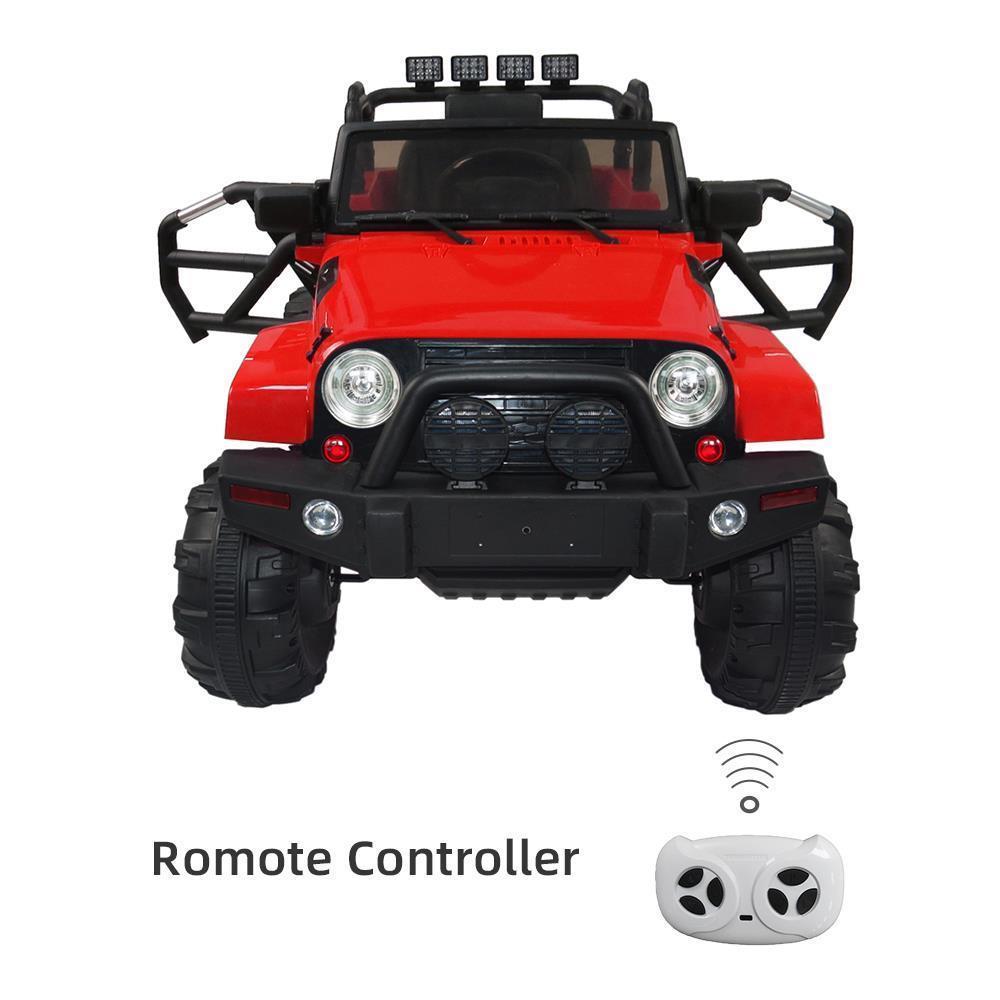 12V Electric Ride-On Truck for Kids with MP3, USB, and LED Lights - Available in 4 Colors!