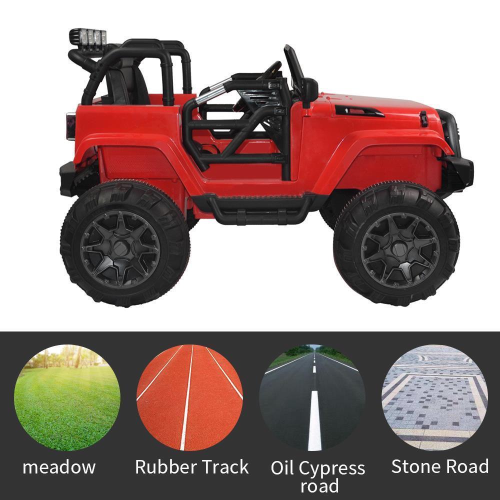 12V Electric Ride-On Truck for Kids with MP3, USB, and LED Lights - Available in 4 Colors!
