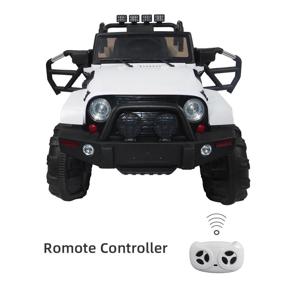 12V Electric Ride-On Truck for Kids with MP3, USB, and LED Lights - Available in 4 Colors!