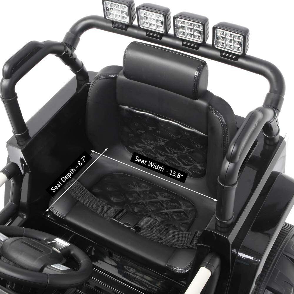 12V Electric Ride-On Truck for Kids with Remote Control