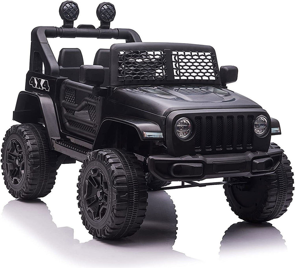 12V Electric Ride On Truck for Kids with Remote Control and LED Lights