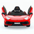 12V Electric Sports Car for Kids - Red Battery Powered Ride-On with Remote Control