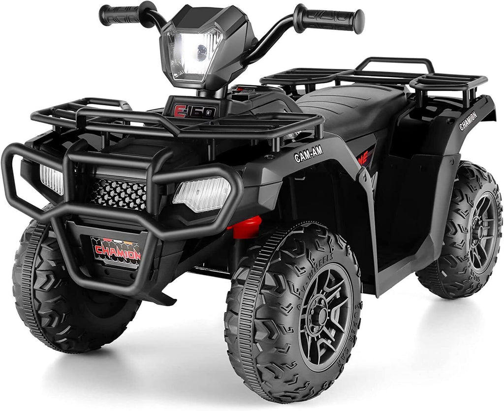 Electric 4-Wheeler ATV Quad for Kids with LED Lights, USB and MP3 Player - Suitable for Girls and Boys Aged 2-5 Years
