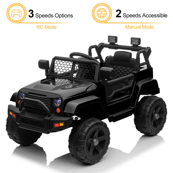 12V Jeep Ride On Car for Kids with Remote Control - Perfect Gift!