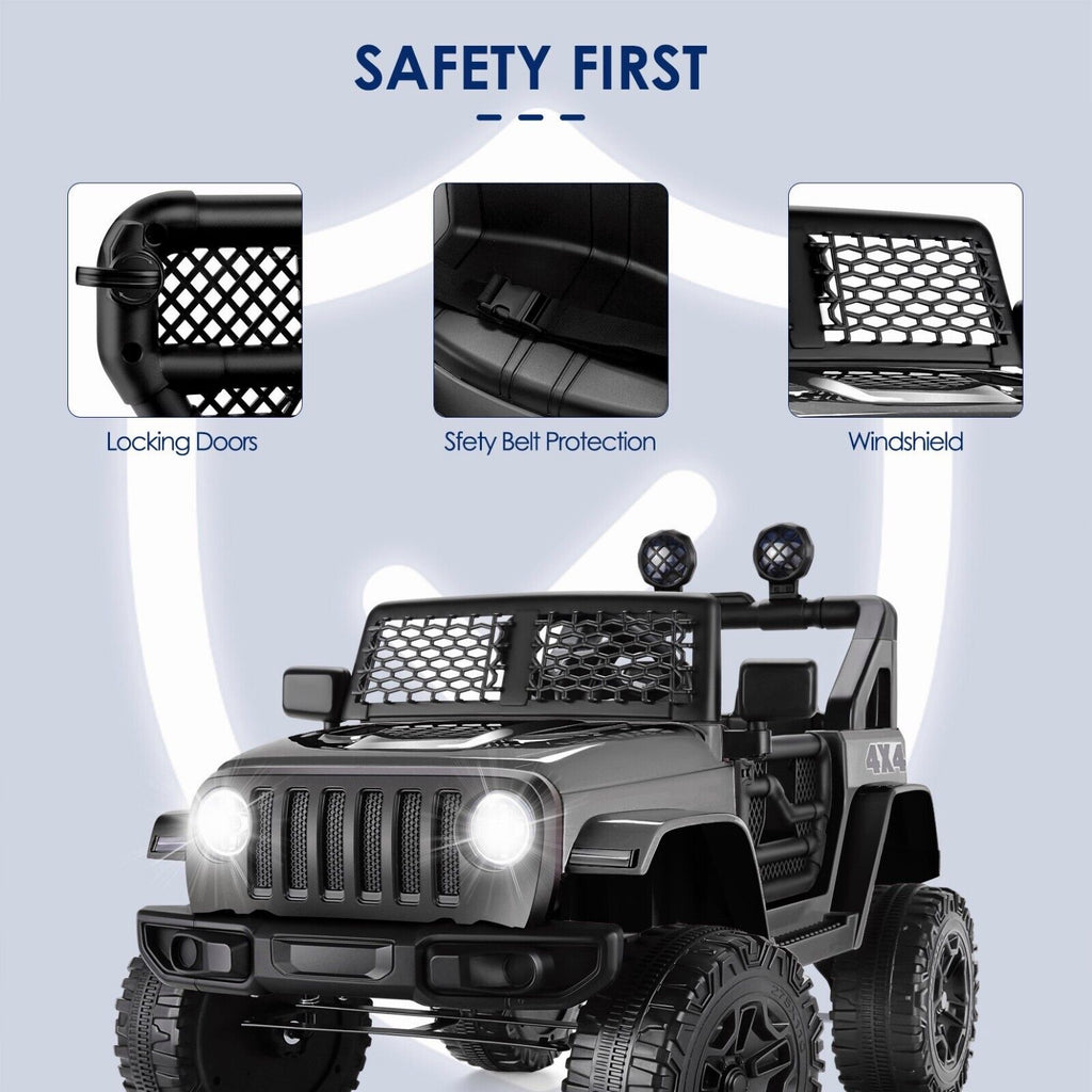 Electric Ride-On Car for Kids Ages 3-8: A Fun and Safe Driving Experience!