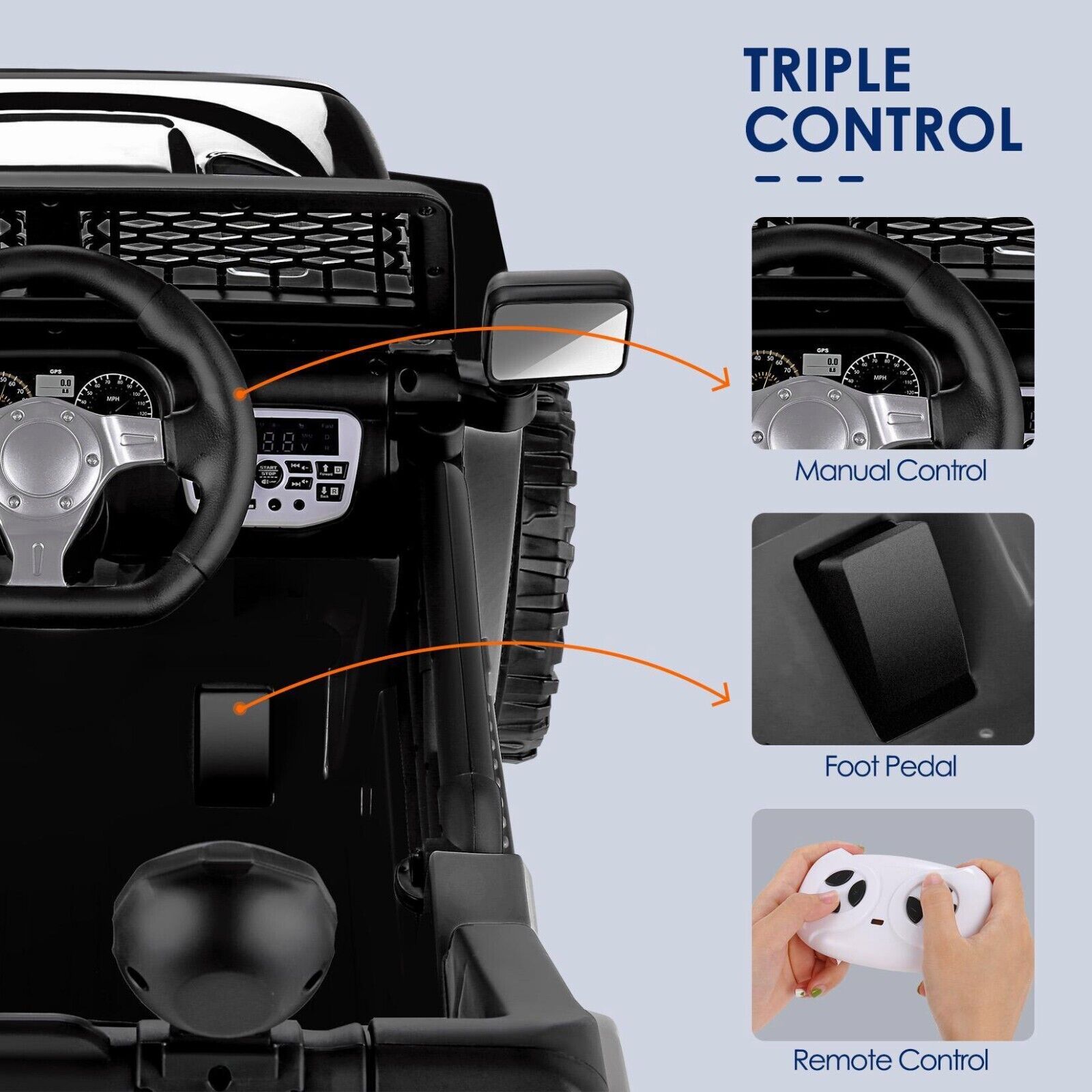 Electric Ride-On Car for Kids Ages 3-8: A Fun and Safe Driving Experience!